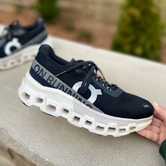 On Running Shoes - On Cloud Monsters Black and White